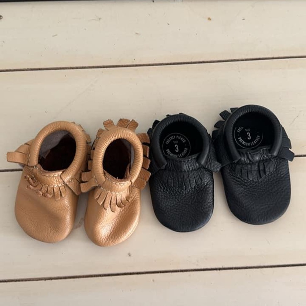 Freshly Picked Moccasins size 3
